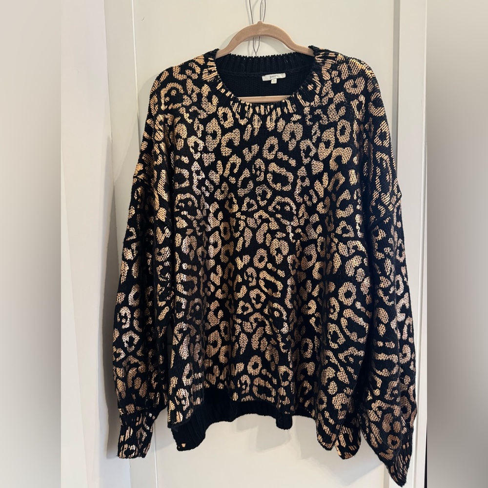 Leopard Print Sweater